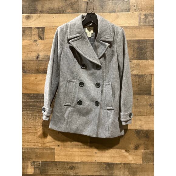 St. John’s Bay Peacoat Jacket – Women’s Petite Small – Wool Blend - Picture 6 of 8